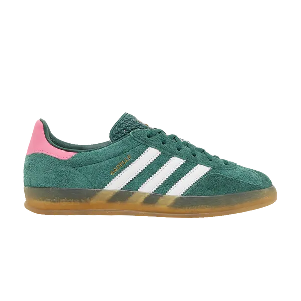 Wmns Gazelle Indoor 'Collegiate Green Pink'