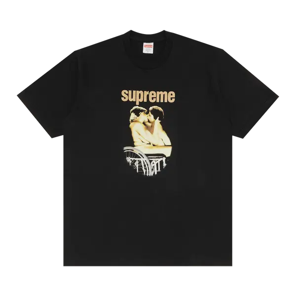 SUPREME KISS TEE 'BLACK'