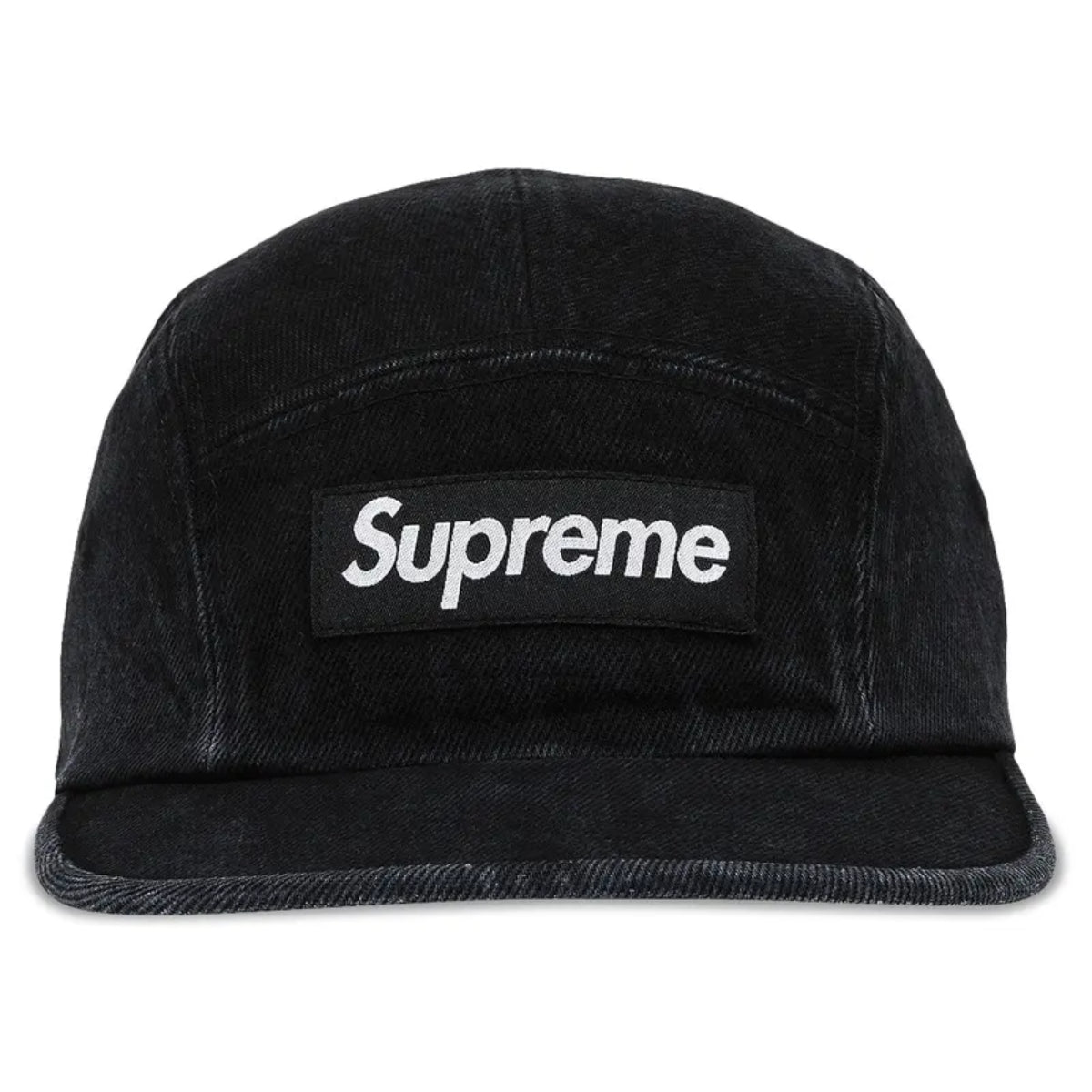 SUPREME DENIM CAMP CAP 'BLACK'