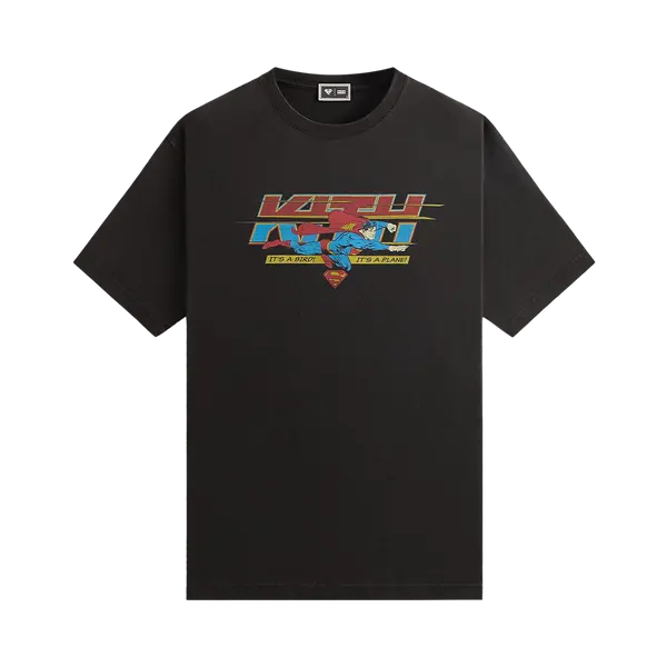 KITH X SUPERMAN IT'S A BIRD VINTAGE TEE 'BLACK'