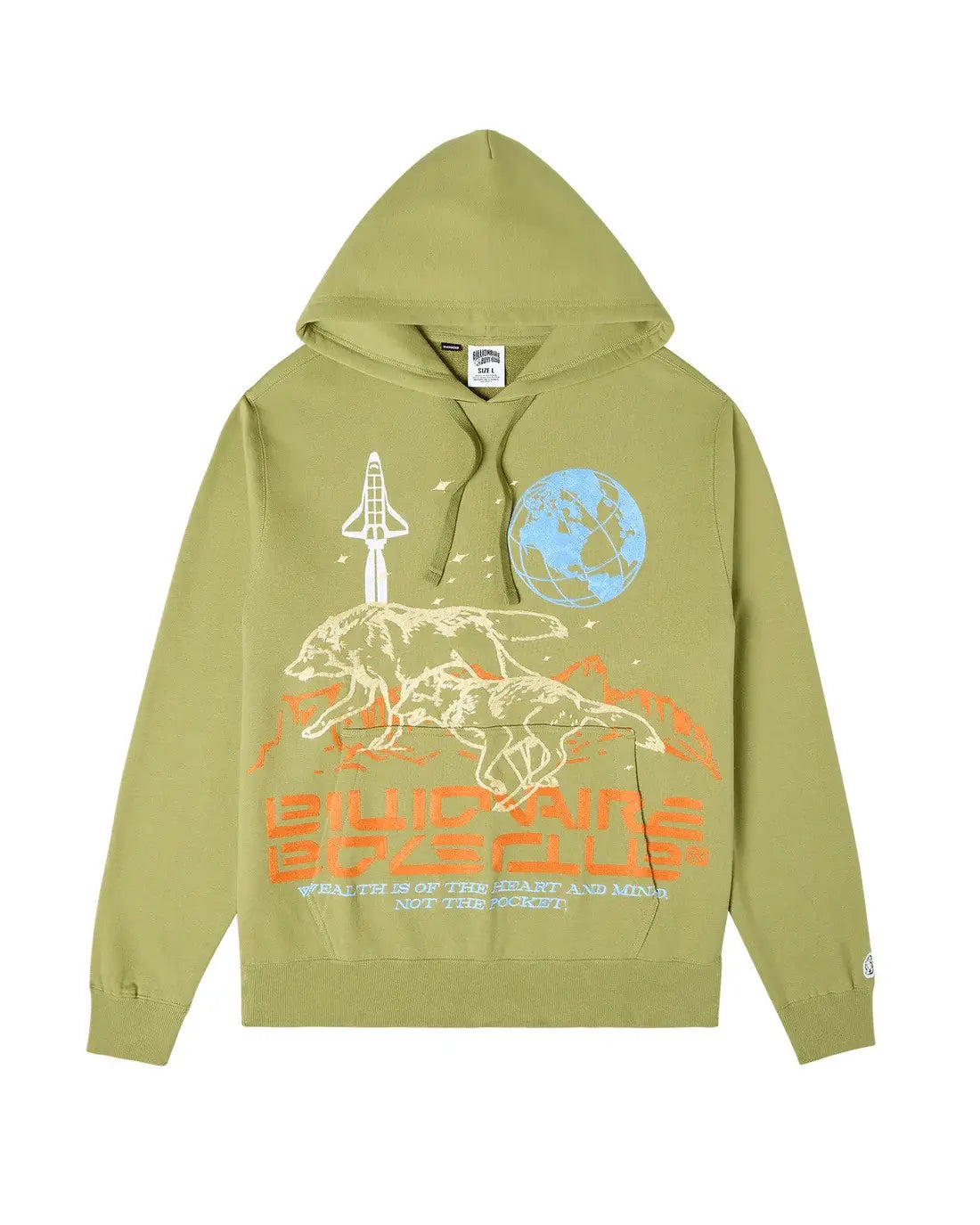 Billionaire Boys Club Green Astro Hoodie