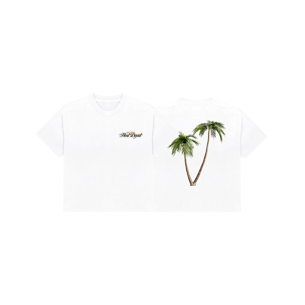HEAT DEPOT HERITAGE PALM TREES TSHIRT
