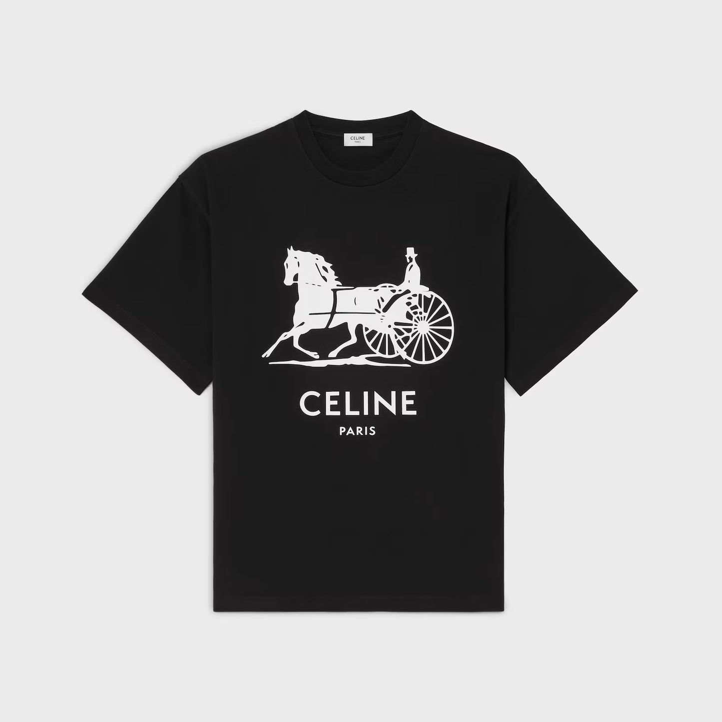 Celine T-SHIRT IN COTTON JERSEY