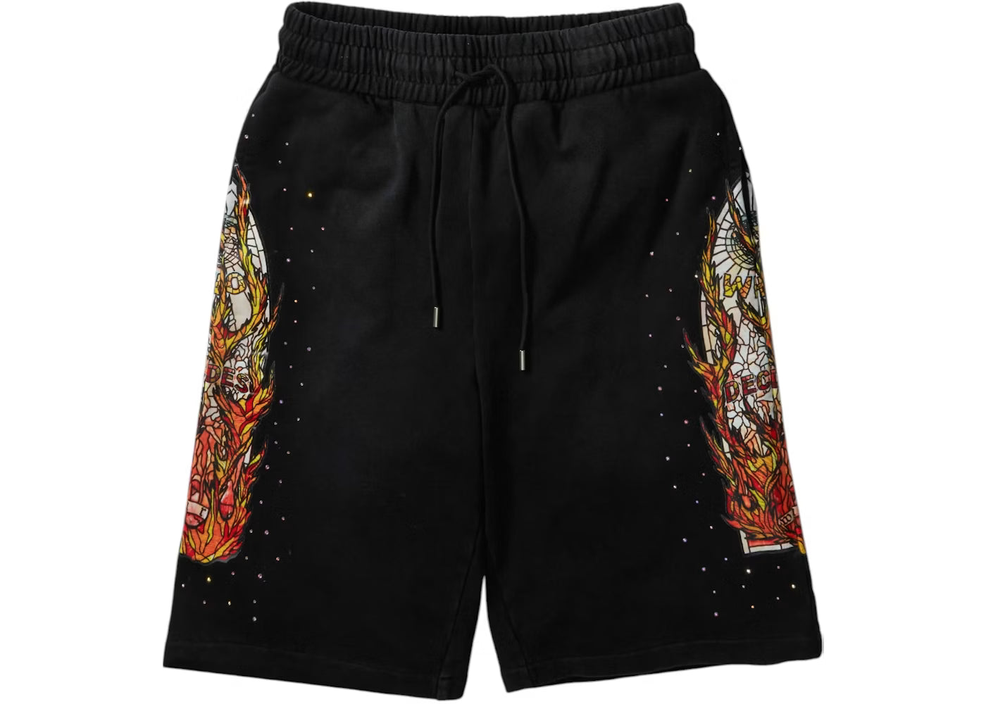 Who Decides War Flame Glass Lounge Short