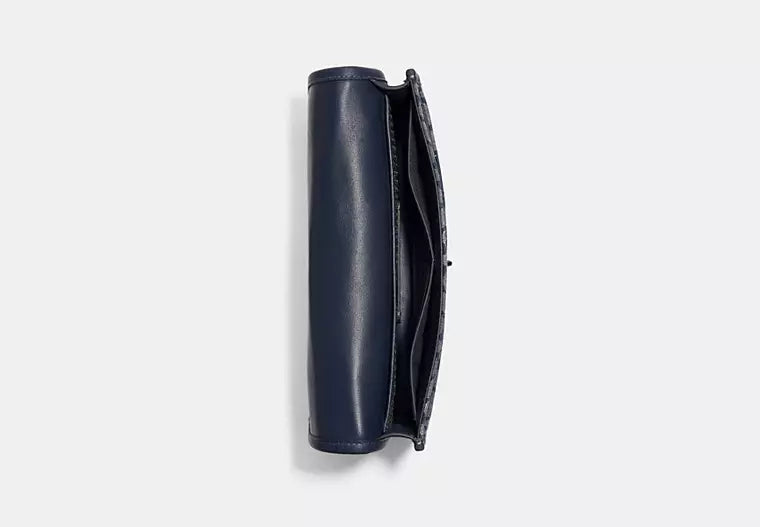 Bape X Coach Turnlock Tab Belt Bag In Signature Chambray