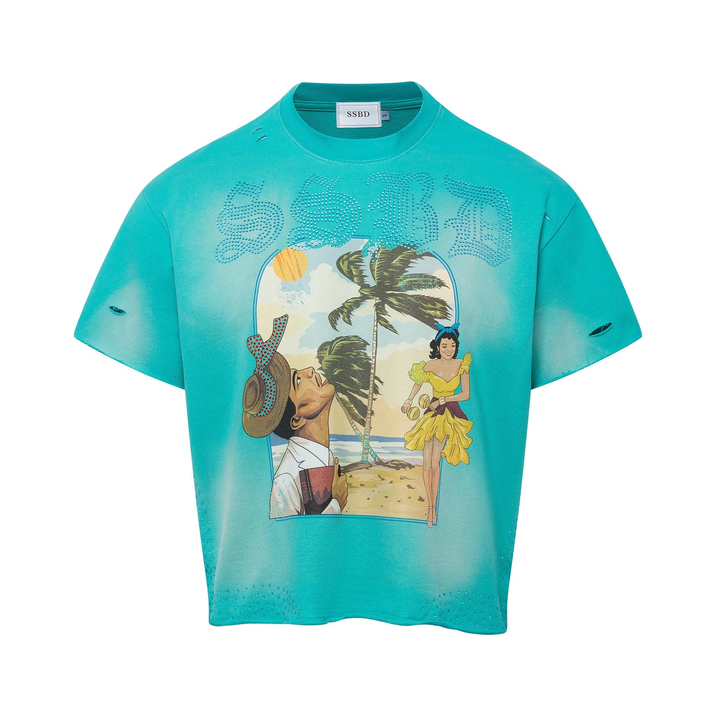 SSBD TEAL PLAYA TEE