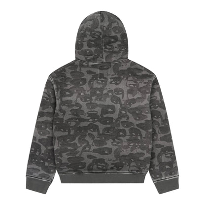 KIDSUPER FACE CAMO HOODIE [BLACK]