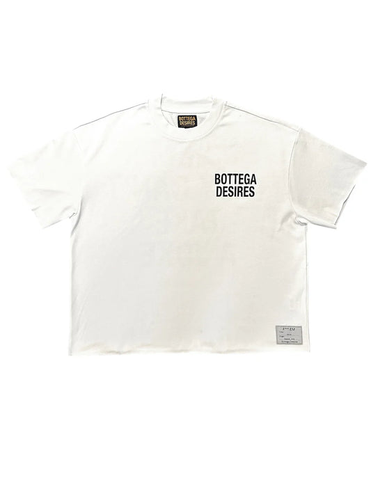 BOTTEGA DESIRES FUCK EM T-SHIRT (WHITE)