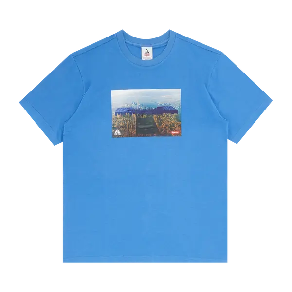 SUPREME X NIKE ACG GRID TEE 'BLUE'