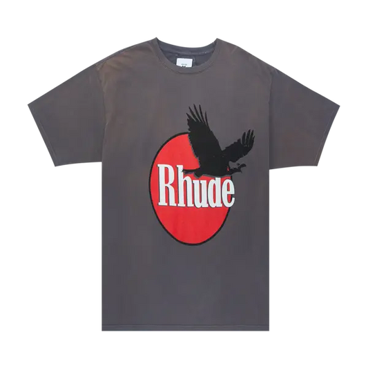RHUDE EAGLE LOGO TEE 'VINTAGE GREY'