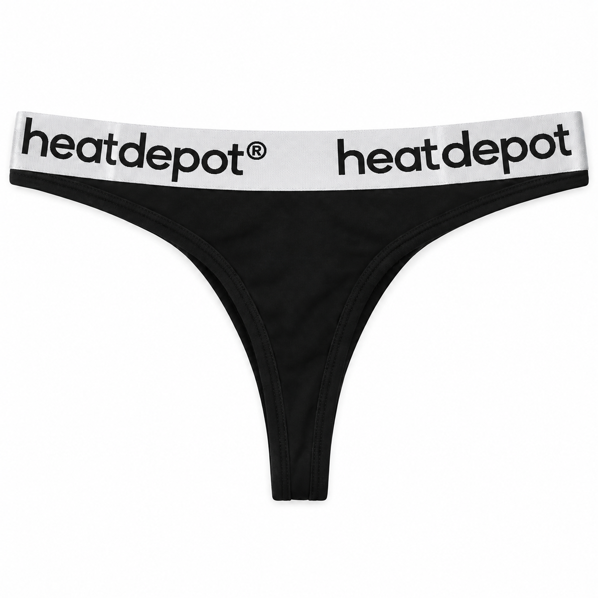 Heat Depot Tanga — Black