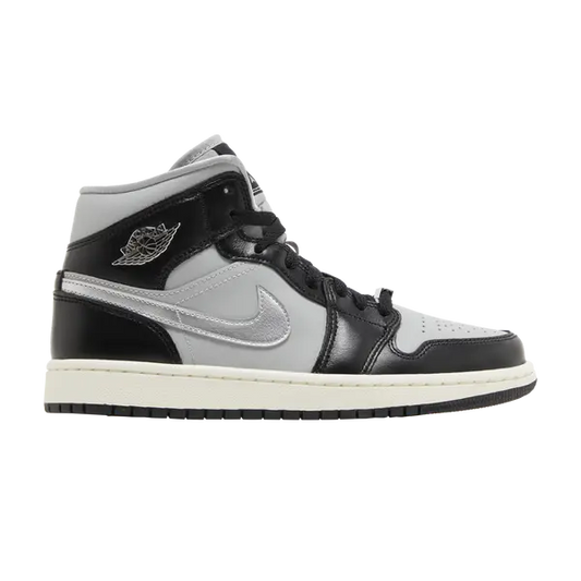 Wmns Air Jordan 1 Mid SE 'Black Chrome'