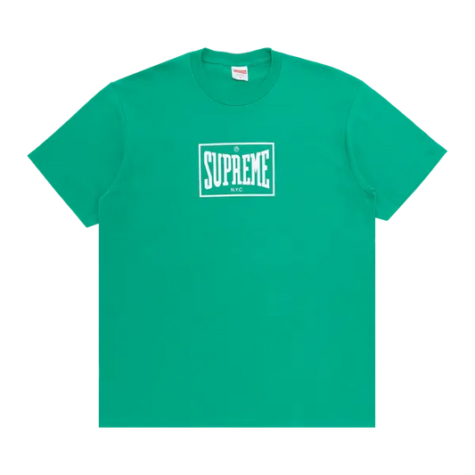 SUPREME WARM UP TEE 'GREEN'