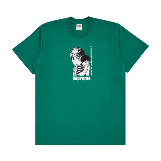 SUPREME FREAKING OUT TEE 'LIGHT PINE'