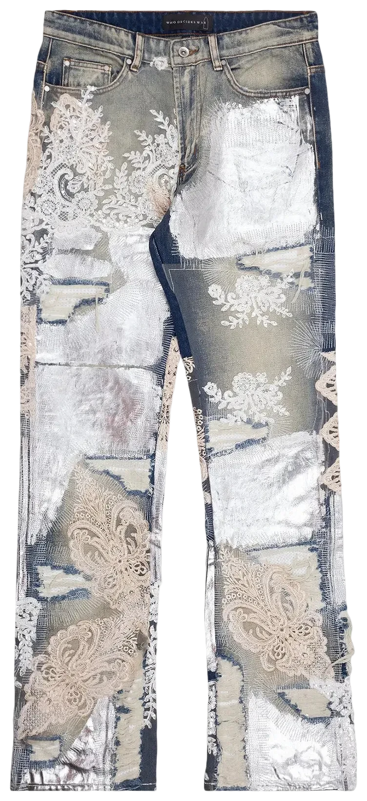Who Decides War Metal Lace Denim 'Sky'