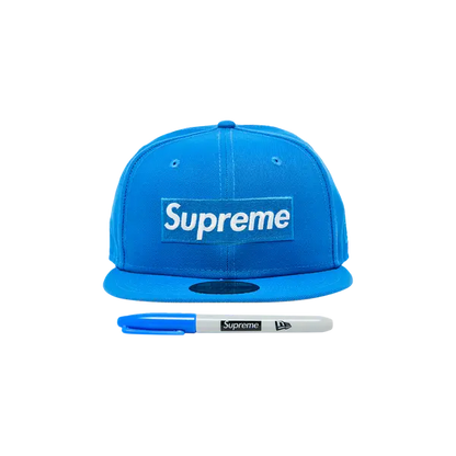 Supreme Sharpie Box Logo New Era 'Blue'