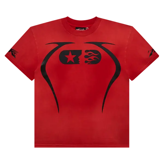 HELLSTAR WARM UP T-SHIRT 'RED'