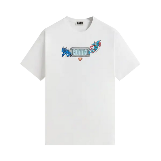 KITH X SUPERMAN BOOTH VINTAGE TEE 'WHITE'