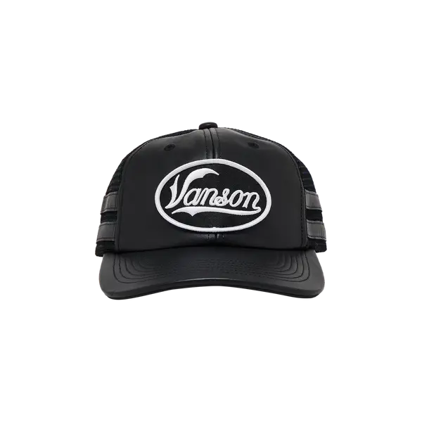 Supreme x Vanson Leathers Mesh Back 6-Panel 'Black'