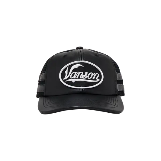 Supreme x Vanson Leathers Mesh Back 6-Panel 'Black'