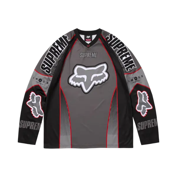 Supreme x Fox Racing DMX Jersey "Black"