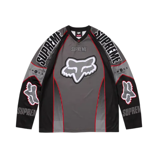 Supreme x Fox Racing DMX Jersey "Black"