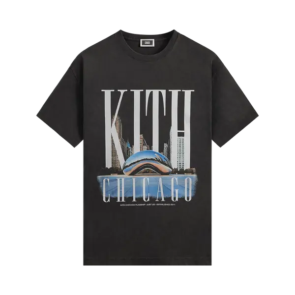 Kith Millennium Park Vintage Tee 'Black'