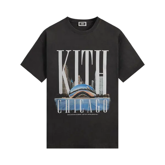 Kith Millennium Park Vintage Tee 'Black'