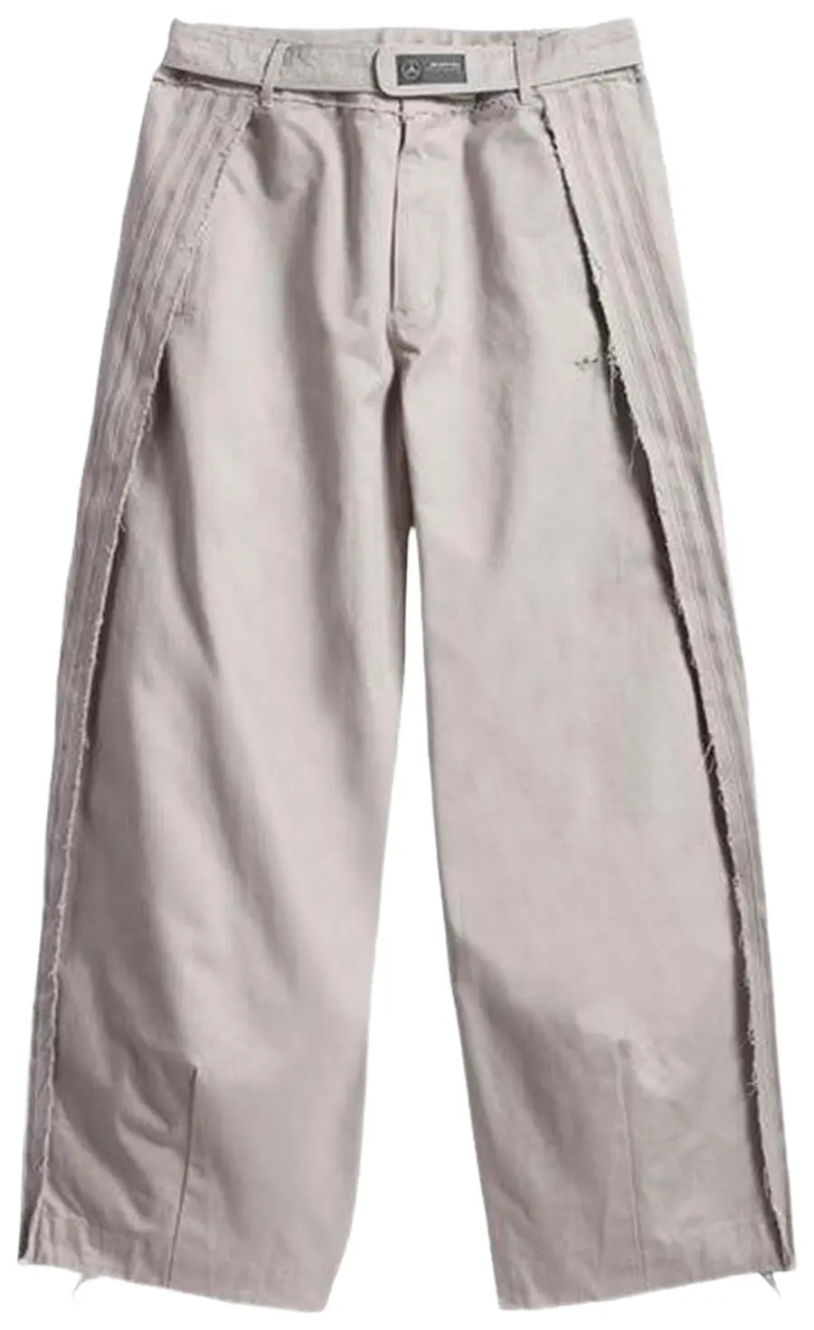 adidas Originals x Bad Bunny x Mercedes-AMG PETRONAS F1 Race Pant "Clear Granite", front view