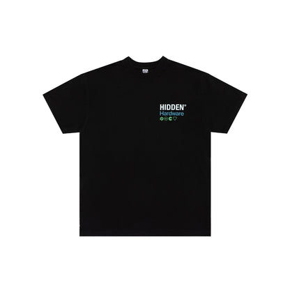 HIDDEN BLACK TEE