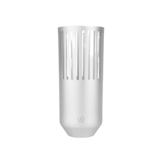 HIDDEN NY SAND BLASTED ALUMINUM VASE