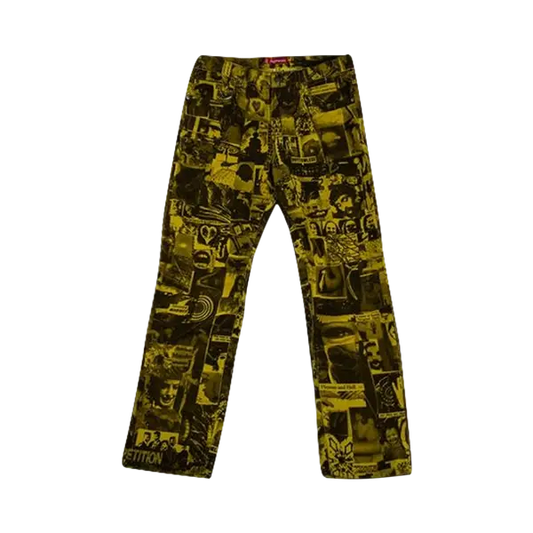 Supreme Vibrations Corduroy Pant 'Yellow'