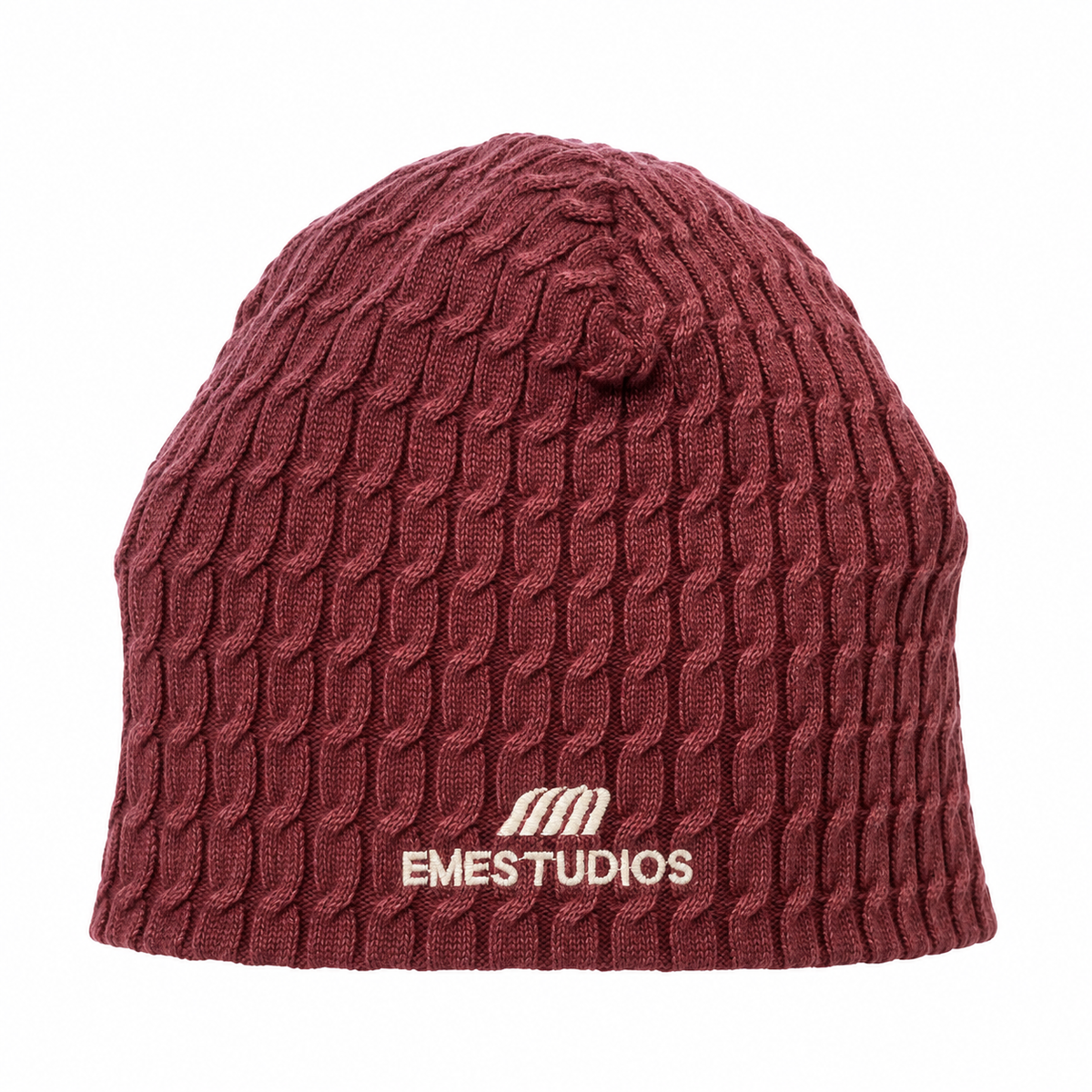 Emestudios Braide Beanie Burgundy