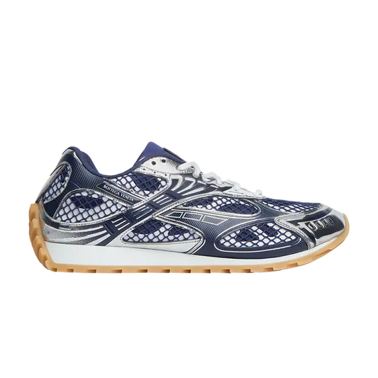 Bottega Veneta Orbit Sneaker - Abbyss Silver