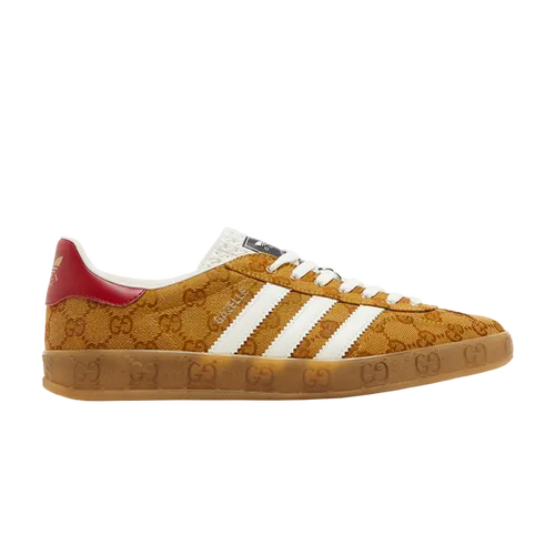 adidas x Gucci Gazelle "GG Monogram", side view