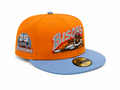 Orange Bison hat