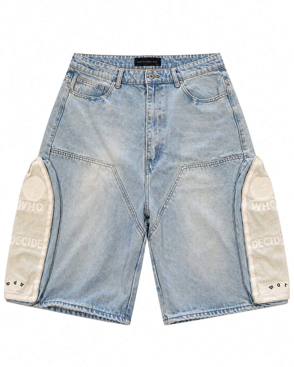 Who Decides War Side Embroidery Short ‘Sky’