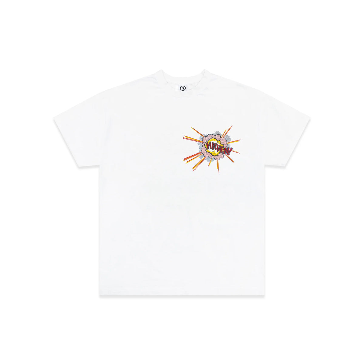 HIDDEN WHITE TEE