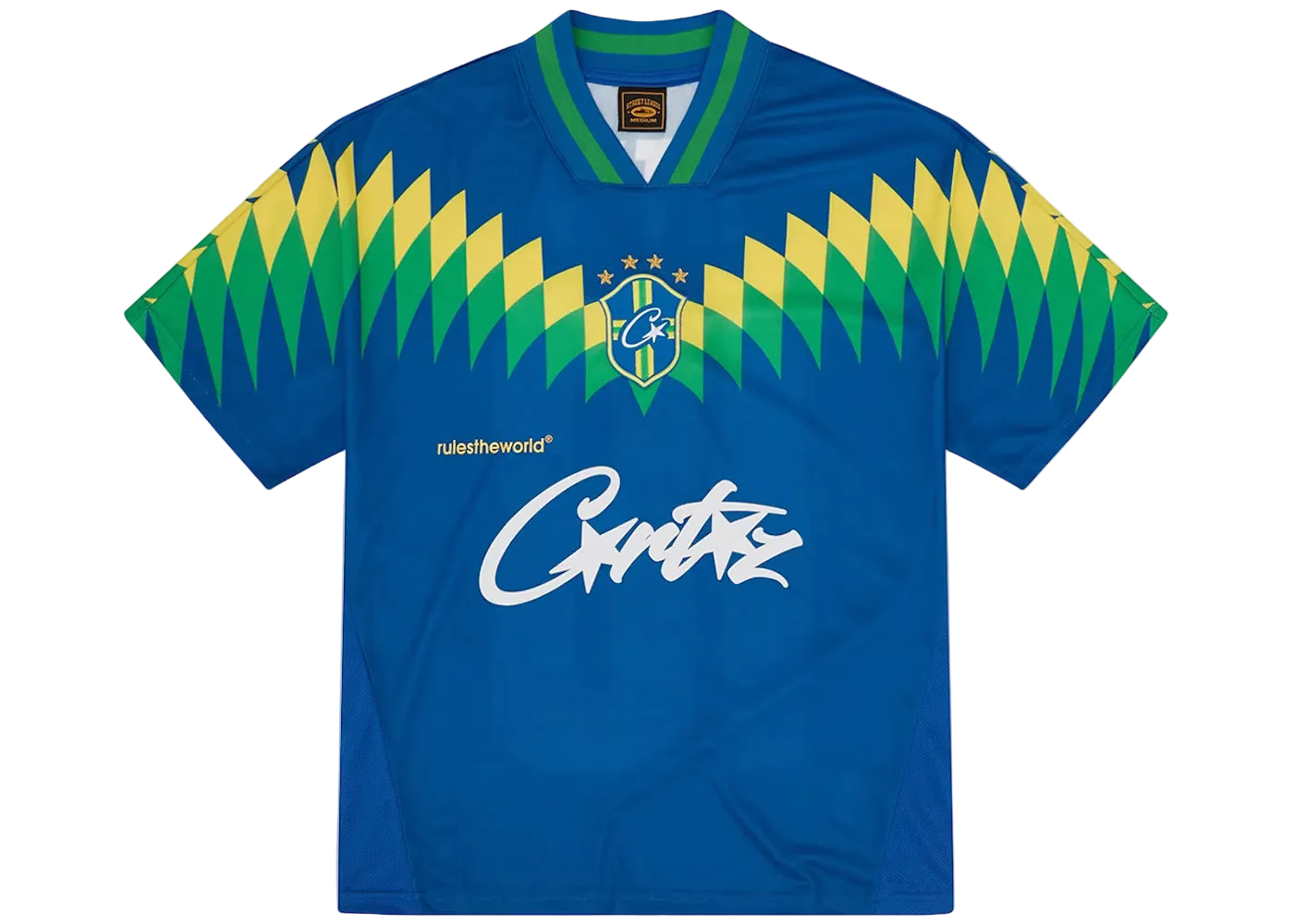 Corteiz Club America Jersey Brasil 'Blue'