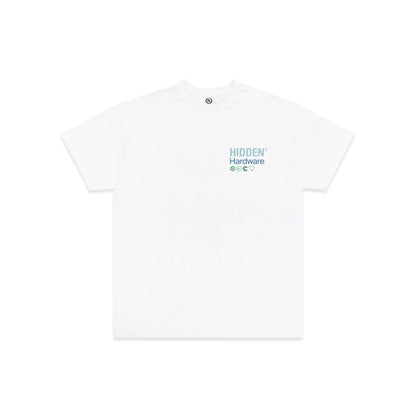 HIDDEN WHITE TEE