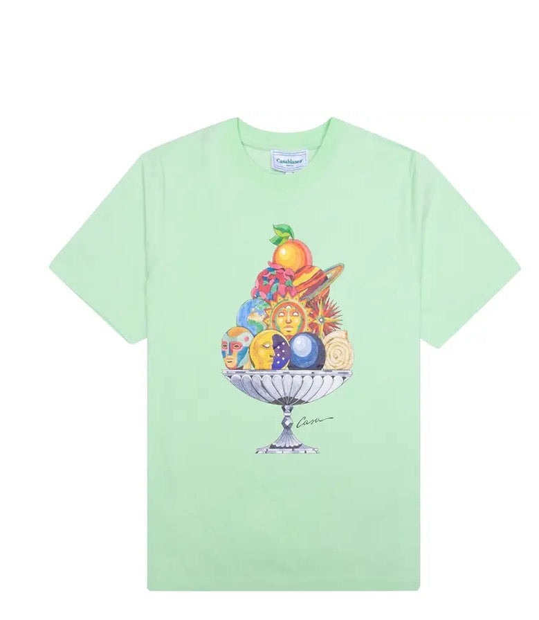 Casablanca Celestial Pyramid T-Shirt 'Green'