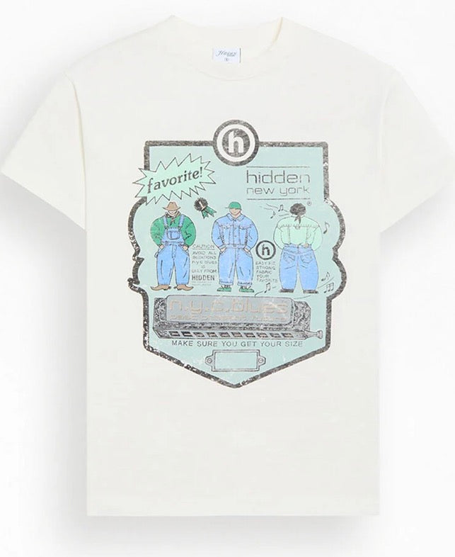 Hidden NY NYC Blues T-Shirt