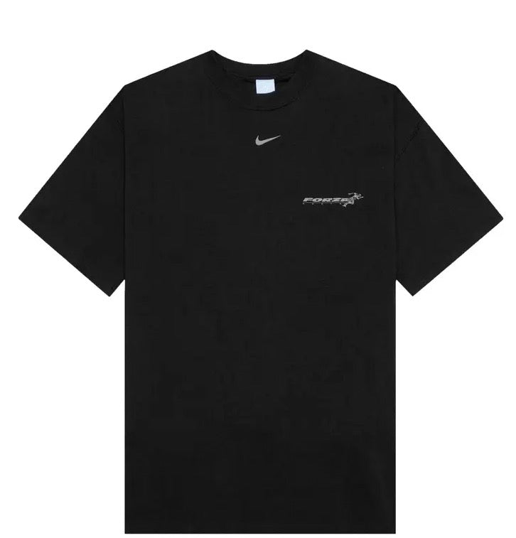 Nike x NOCTA Forza T-Shirt in black, front view