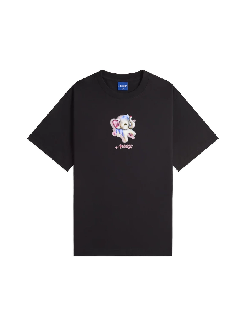 Awake NY Elephant T-Shirt — Black