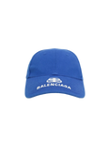 Royal Blue Balenciaga BB Logo baseball cap, product view