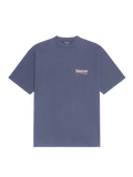 Balenciaga Large Fit T-Shirt 'Dark Grey/White'
