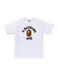 BAPE College T-Shirt — White