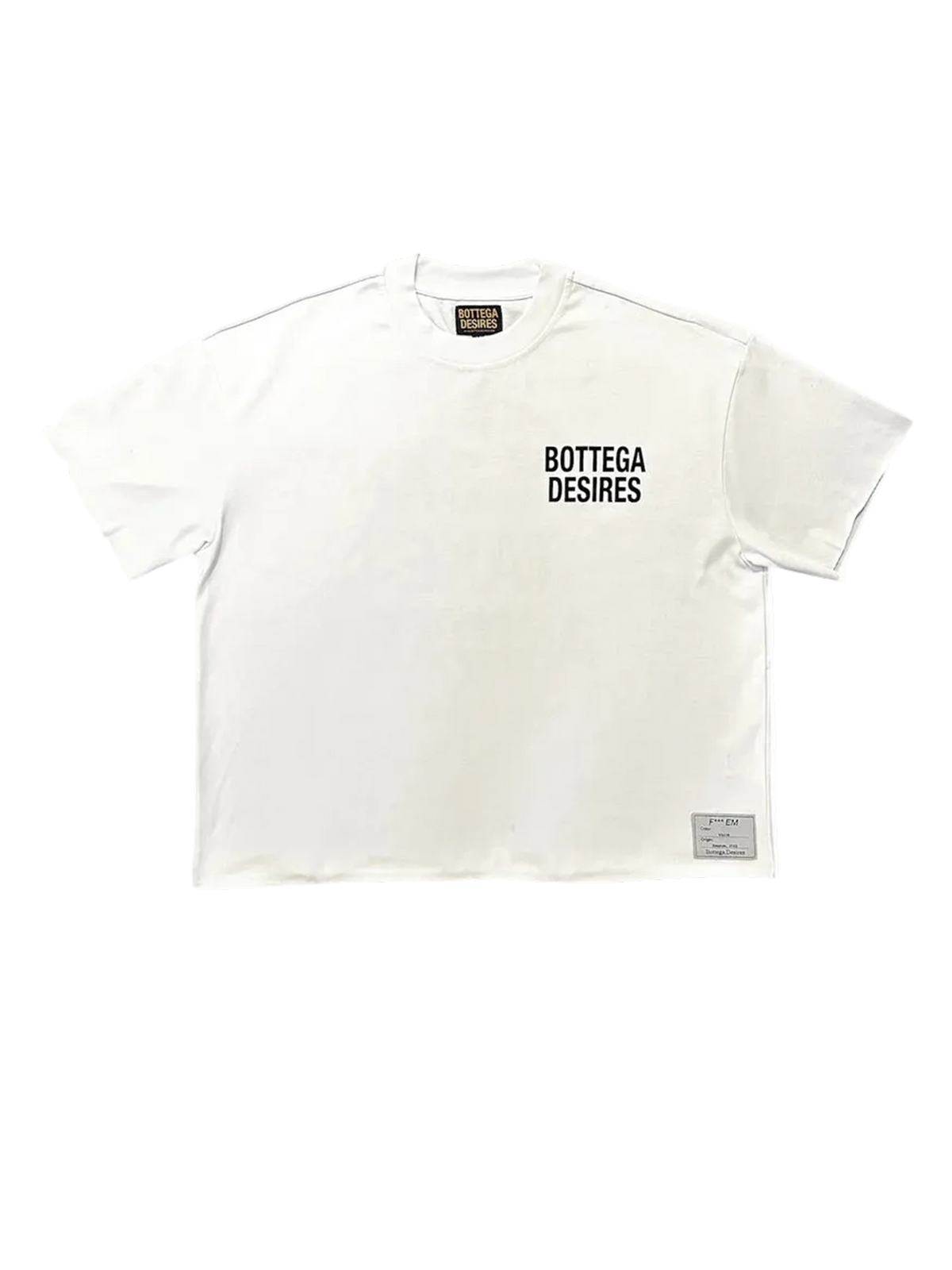 Bottega Desires Fuck Em T-Shirt — White