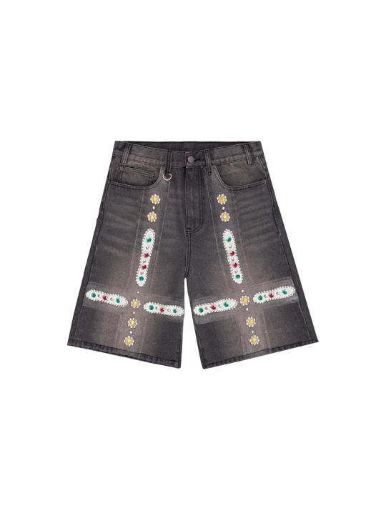 BLK SAPPHIRE JORTS