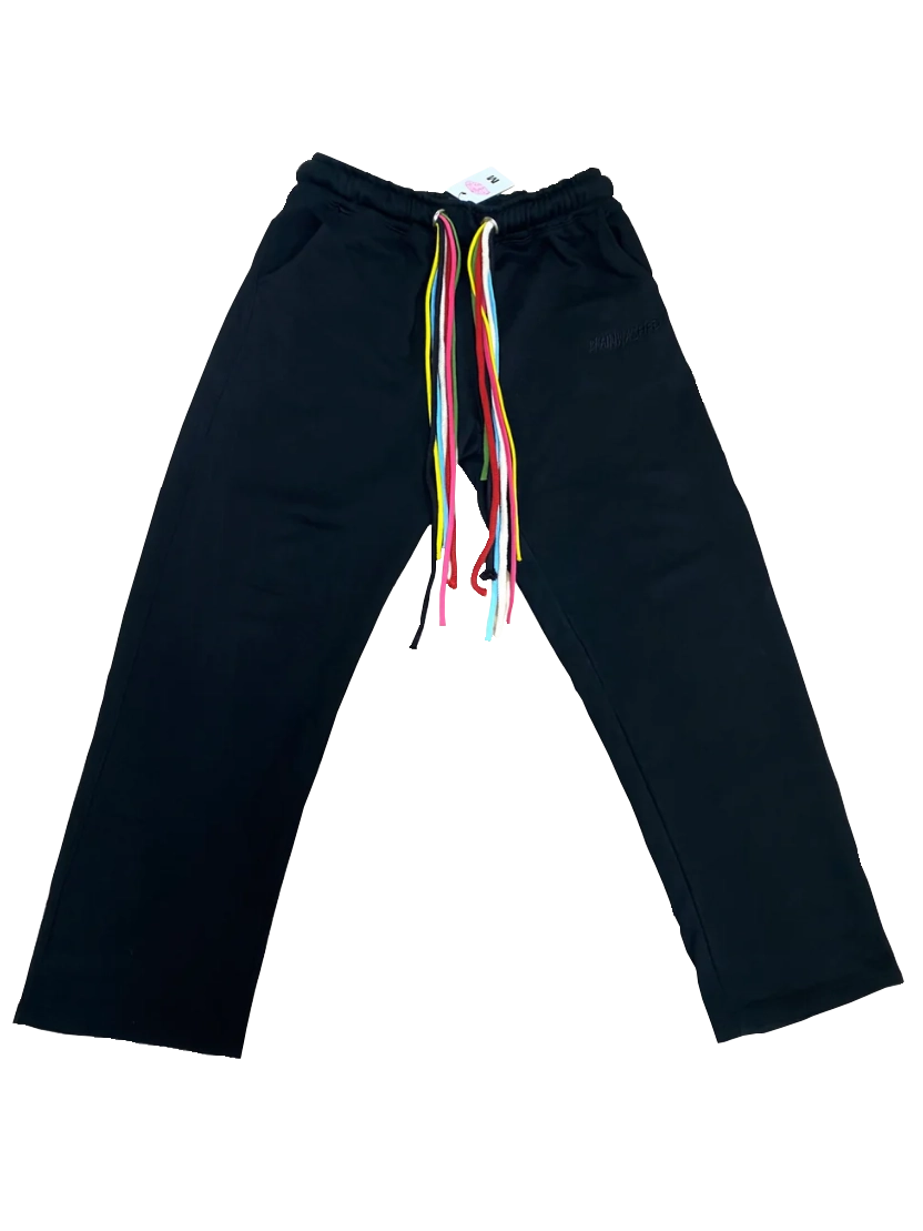 Brainwashed Multicord Sweatpants — Black